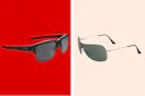 Oakley and Ray-Ban men's sunglasses