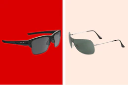 Oakley and Ray-Ban men's sunglasses