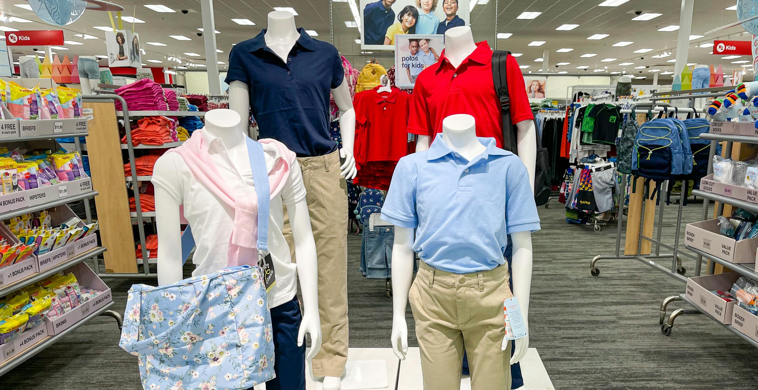 Children's Clothing Is 30 Off at Target — Summer, School Uniforms