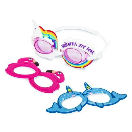 Kids' Swim Goggle Set