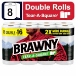 Brawny Tear-A-Square Paper Towels