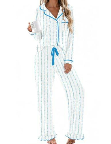 Ekouaer Women's Pajama Set