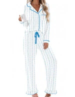 Ekouaer Women's Pajama Set