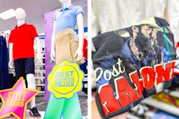 Target's Circle Week's Top Clothing Deals: $9 Graphic Tees and $3.32 Polos card image