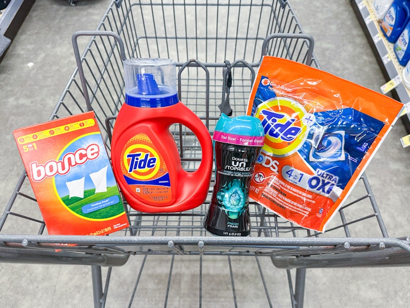 tide downy bounce laundry walgreens