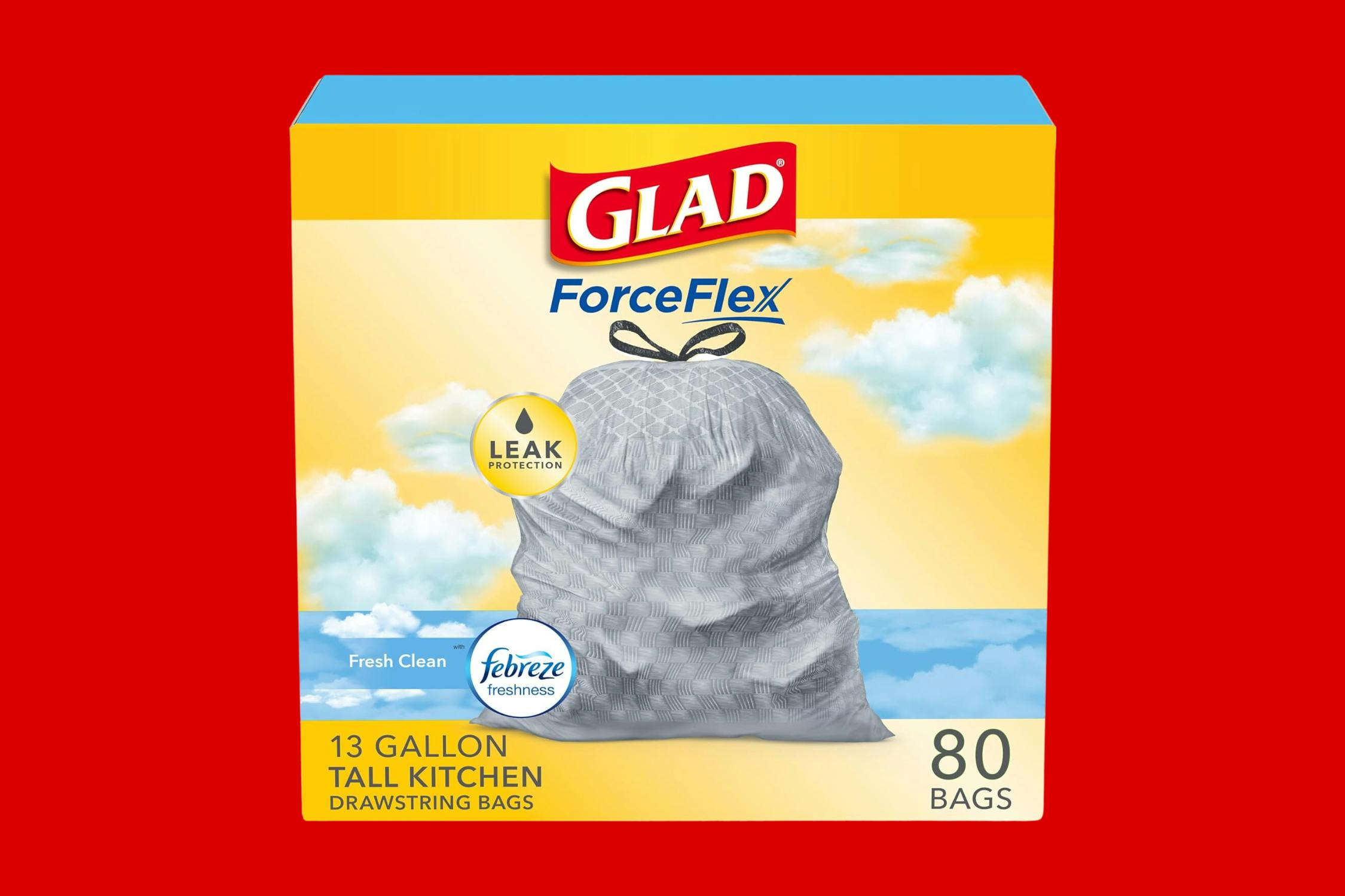 Glad 80Count Kitchen Trash Bags, as Low as 9.56 on Amazon (Reg. 19.