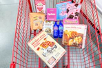 trader joes may items grouping in shopping cart