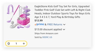 EagleStone Kids Golf Toy Set