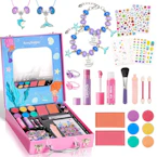 Kids' Makeup Set With Jewelry Kit