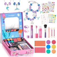 Kids' Makeup Set With Jewelry Kit
