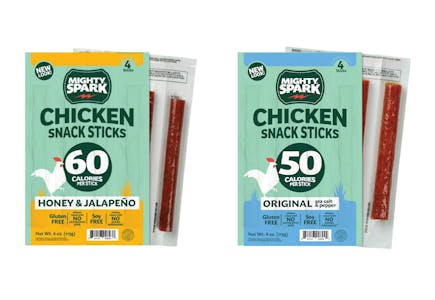 2 Mighty Spark Snack Sticks