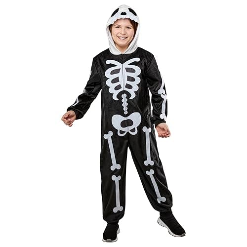 Rubies Kids' Skeleton Jumpsuit