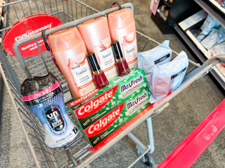 cvs-shopping-haul-downy-suave-colgate-revlon-neutrogena