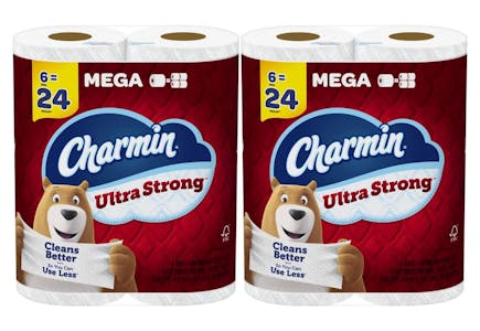 2 Charmin Ultra Strong 6-Packs