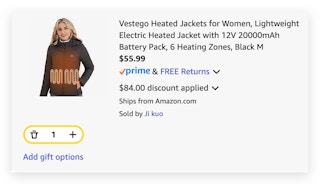 headted jacket