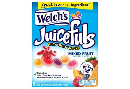 2 Welch's Fruit Snack Boxes