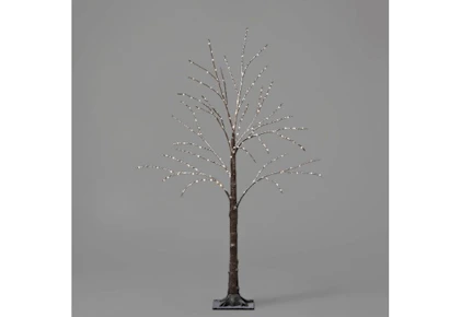 LED Flocked Tree