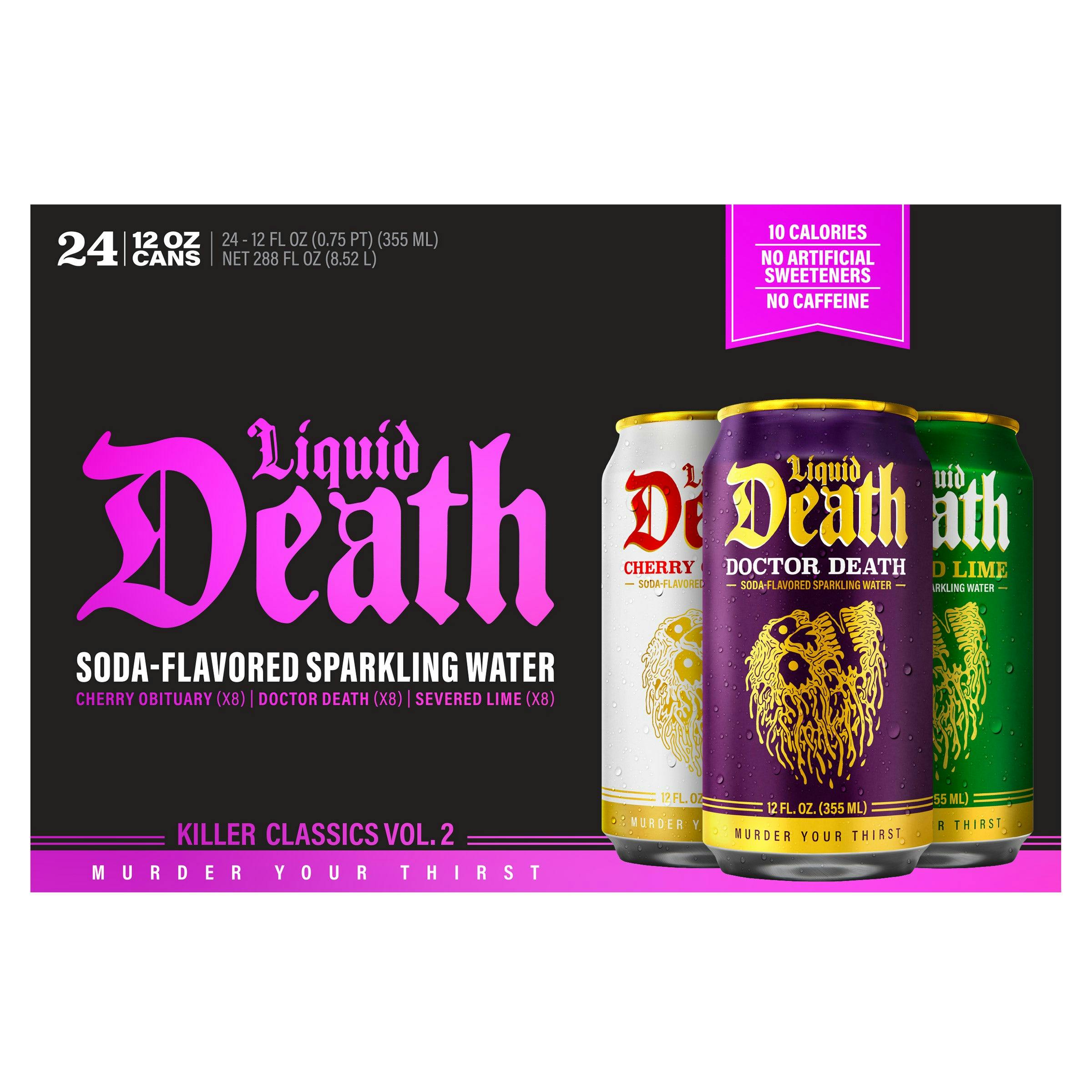 Liquid Death Sparkling Water 24-Pack