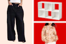 Women's jeans and hoodie + a storage organizer