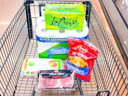 kroger 5x digital coupon deals groceries in shopping cart