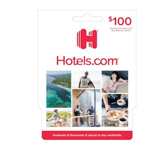 Hotels.com $100 Gift Card