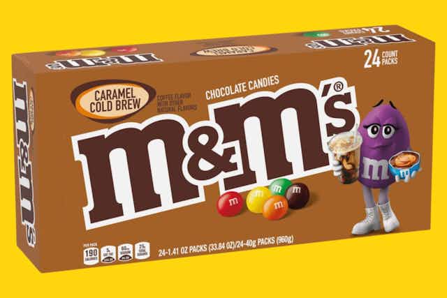 M&M's Chocolate Candy, as Low as $0.62 per Pack on Amazon  card image