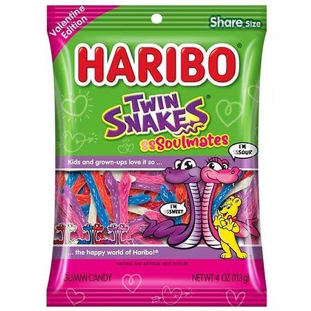 Haribo Twin Snakes Gummy Candy