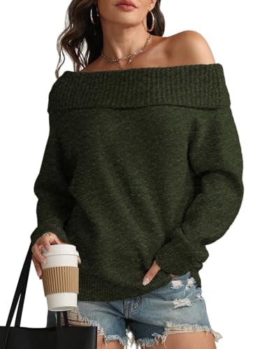 Women's Off-the-Shoulder Sweater