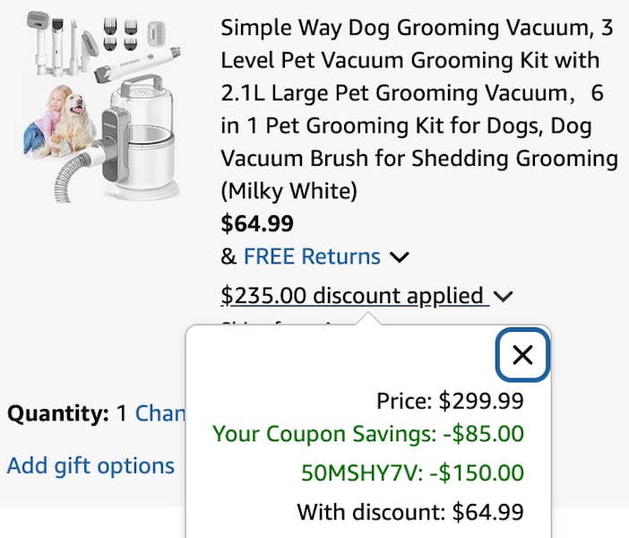 Pet Grooming cart