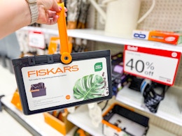 Hurry — Bestselling Fiskars Garden Tool Box, Just $11 at Target (Reg. $20) card image