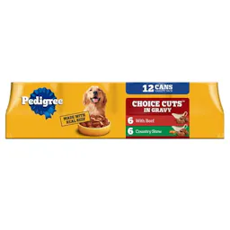 Pedigree Choice Cuts Dog Food 12-Pack