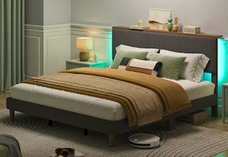 The Home Depot queen bed frame