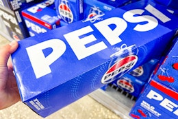 Pepsi Soda 12-Packs, Only $3.20 at Kroger card image