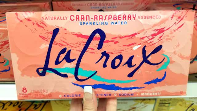 LaCroix Sparkling Water 8-Packs, as Low as $2.38 on Amazon card image