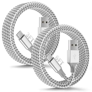 USB-C Charging Cable 2-Pack