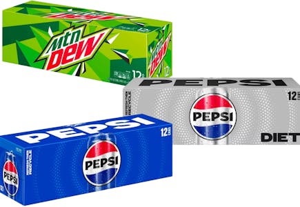 3 Pepsi Brand 12-Packs