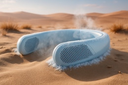 This $50 Portable Neck Fan Drops to $12.94 With Amazon Discounts card image