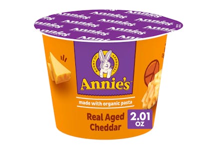 5 Annie's Mac and Cheese Cups