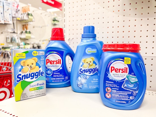 Save on Persil and Snuggle Products at Kroger, Albertsons, and Target