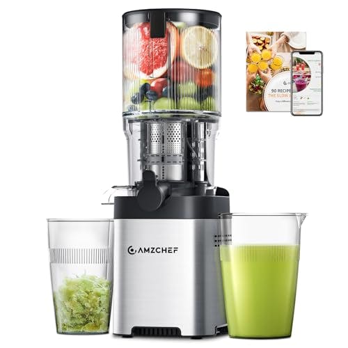 AMZCHEF Cold Press Juicer
