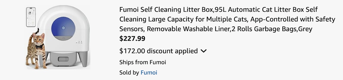 Amazon Self-Cleaning Litter Box 2025 3