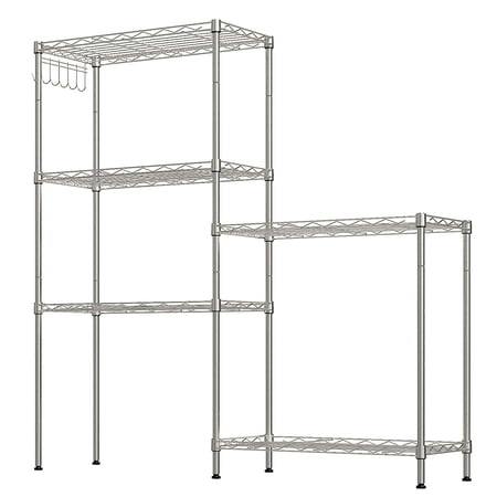 5-Tier Wire Shelving Rack