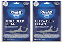 2 Oral-B Floss Picks