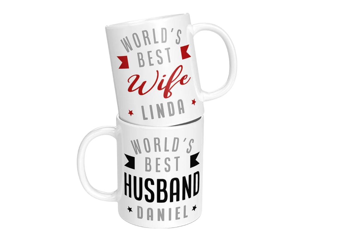 Personalized Couple's  Mug