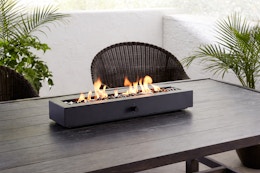 Allen + Roth portable fire pit