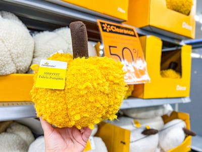 Pumpkin Boucle Decorative Pillow