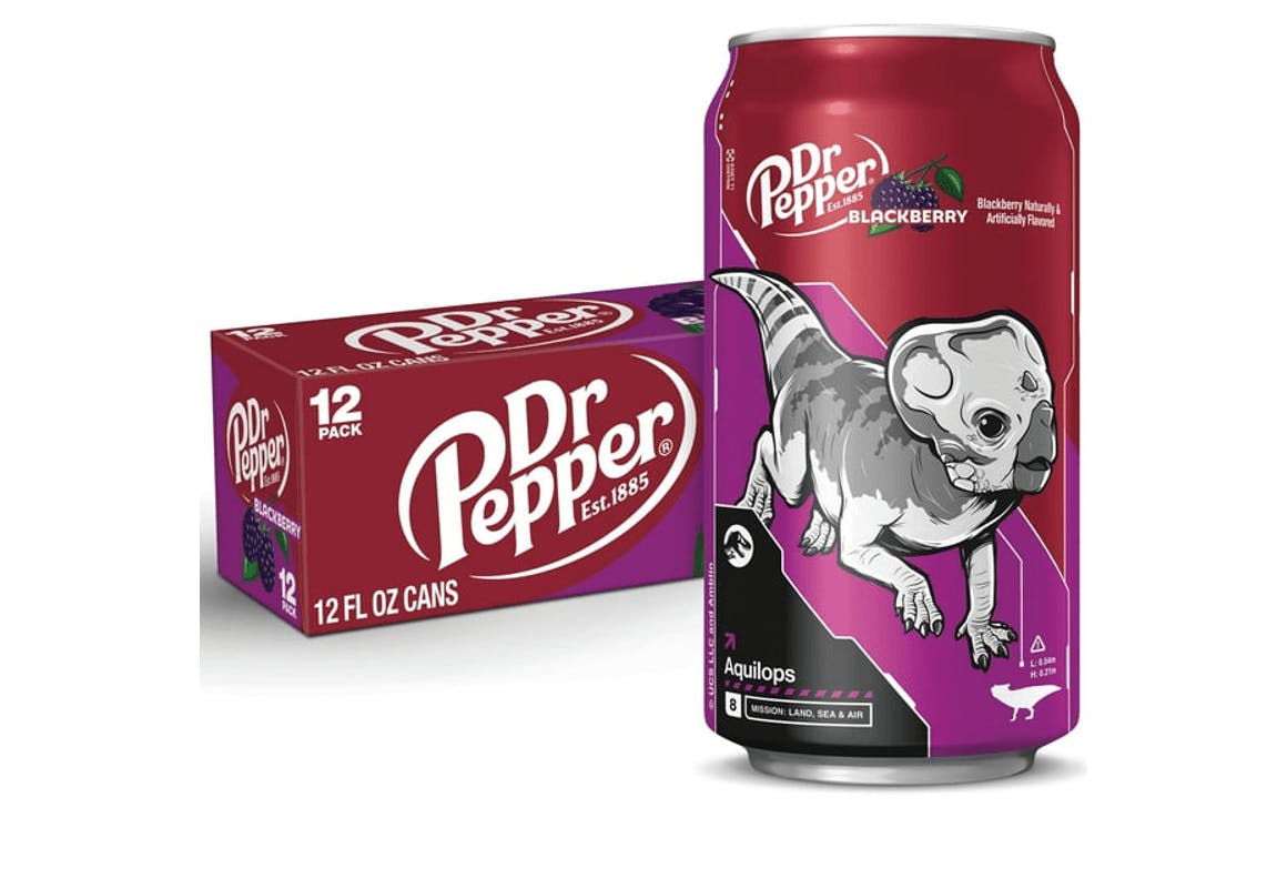 Dr Pepper Blackberry Soda