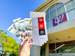 hand holding walgreens photo bookmarks