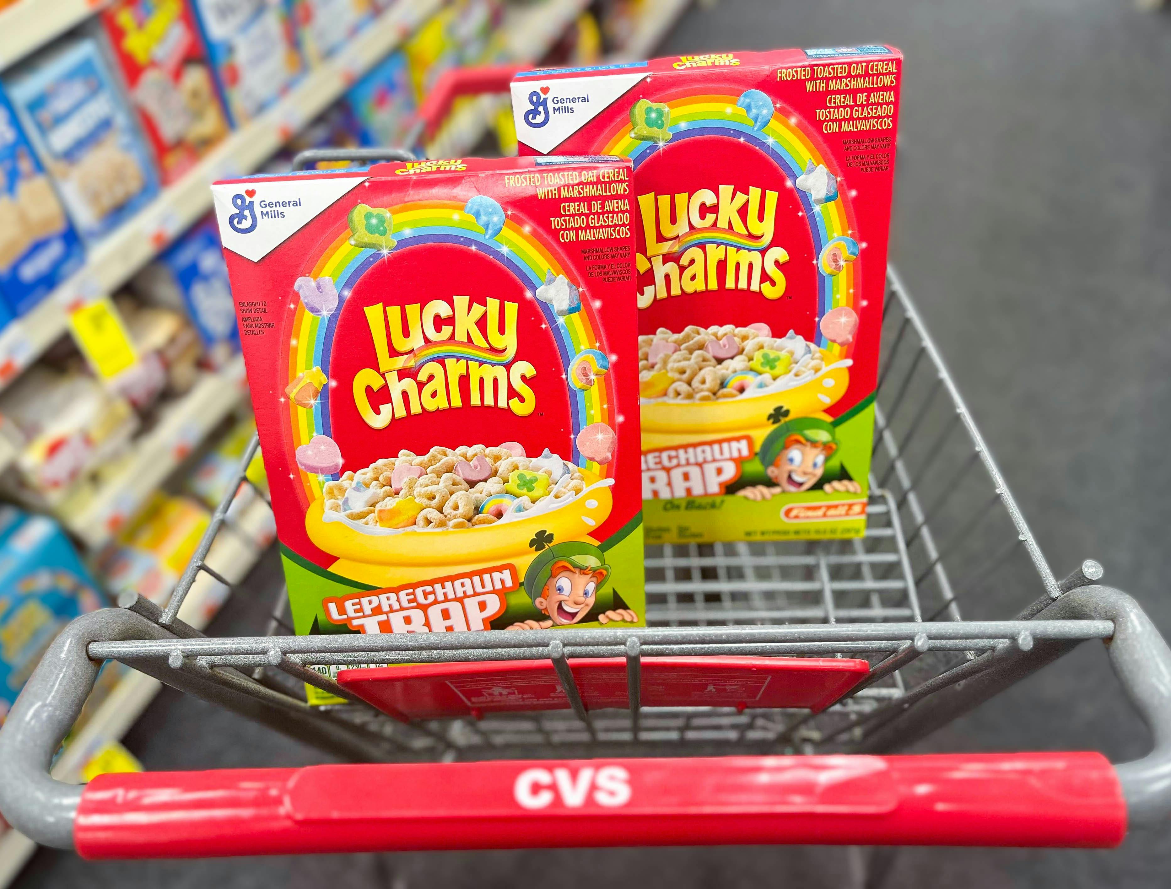Lucky Charms Cereal, Only 0.74 at CVS The Krazy Coupon Lady