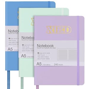 A5 Lined Notebook Set